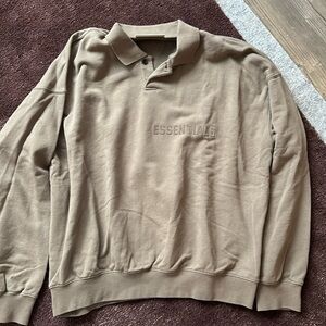 Men’s Essentials Collared Sweatshirt